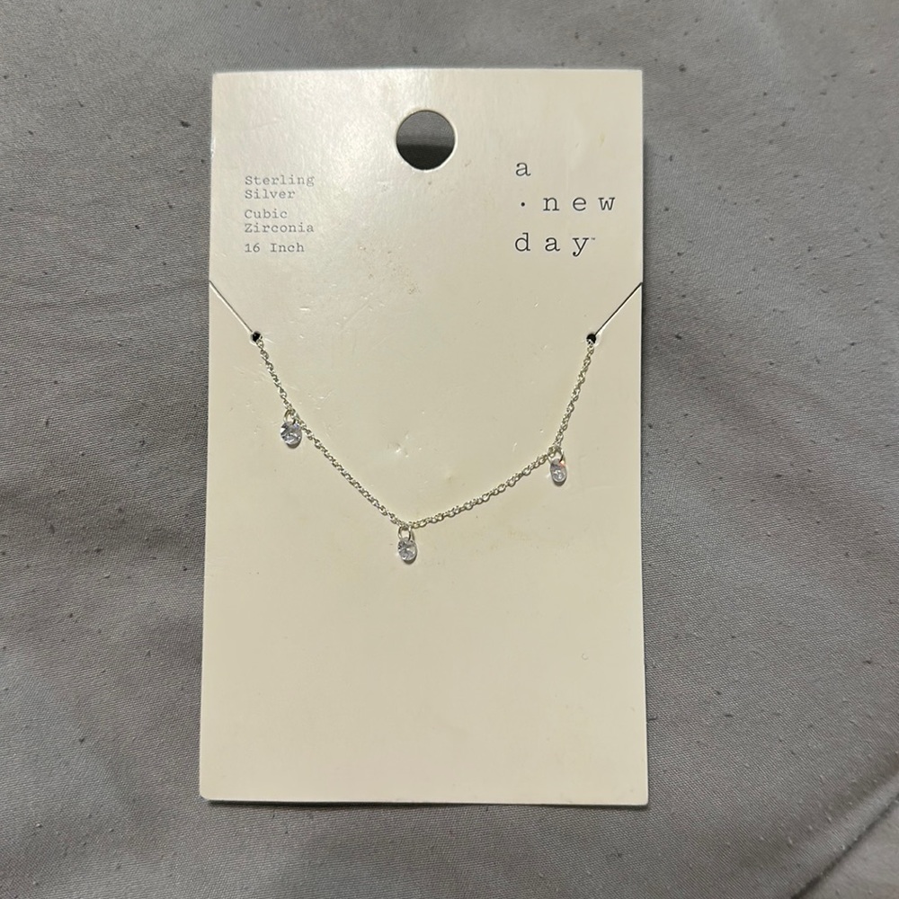 Sterling silver necklace